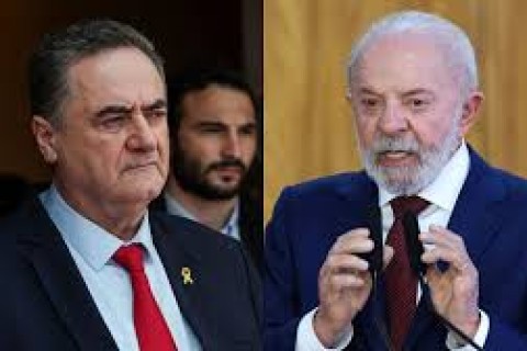 Ministro de Israel chama Lula de antissemita apoiador do Hamas e associa presidente a líder iraniano.